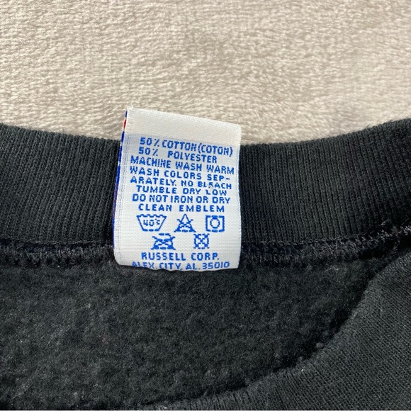 Vintage 90s Russell Atheltic Crewneck Sweater USA Made Men's Sz 2XL - Picture 6 of 9